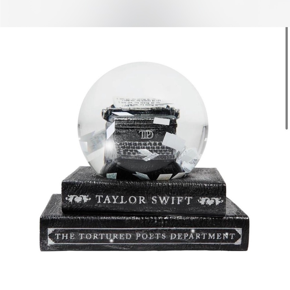 Taylor Swift tortured poets Snow Globe